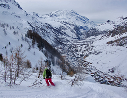 freeride val d'Isère, Tignes, espace Killy