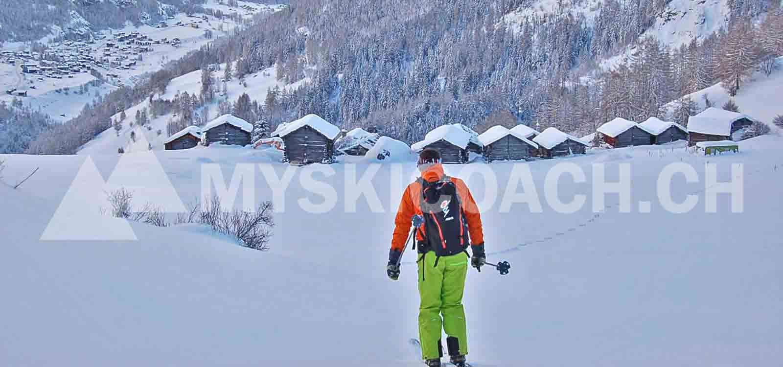 Freeride val d'Hérens - Evolène Village