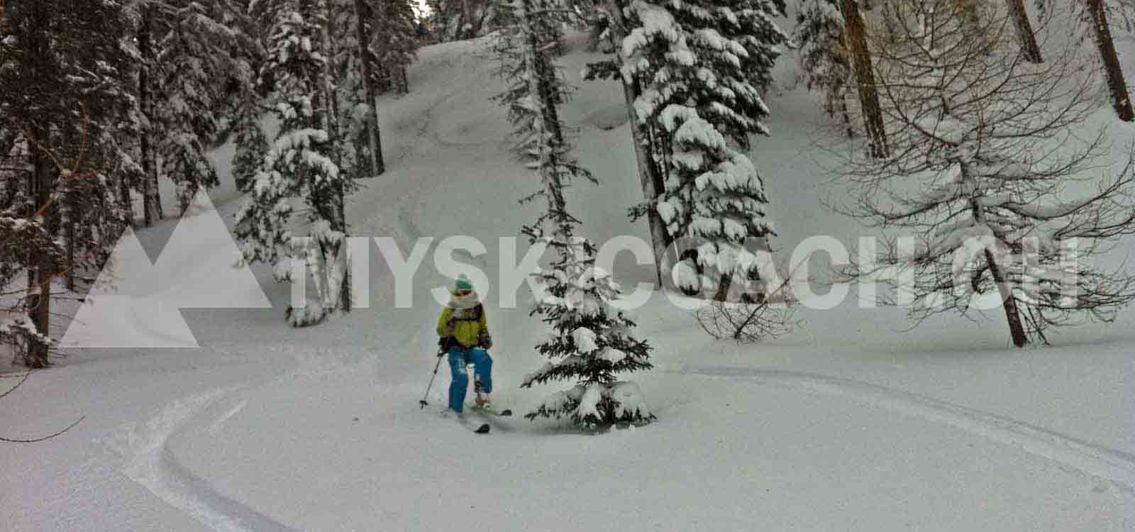 Freeride Ados cours privé ¦ ski hors-piste pour adolescents