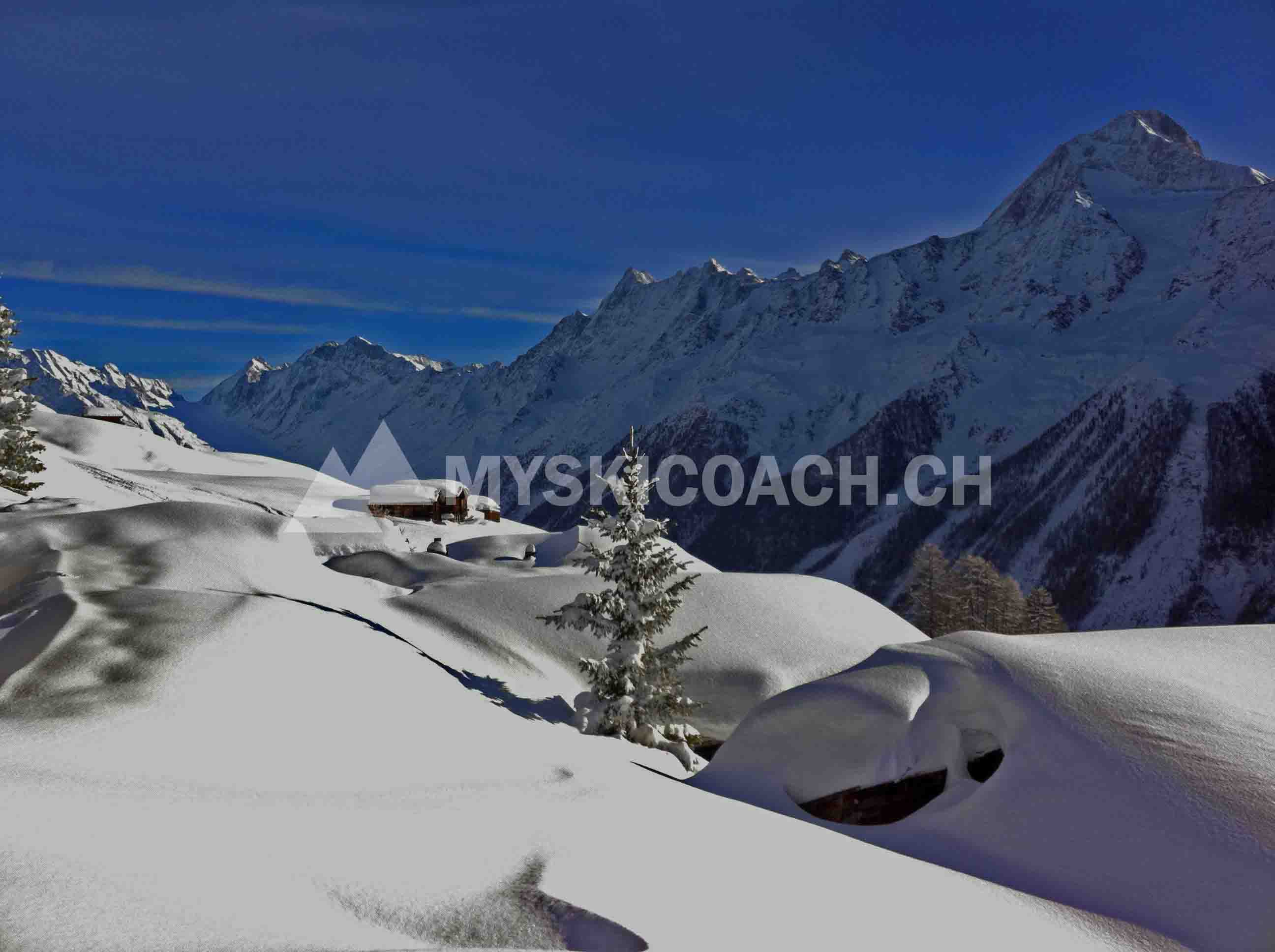 Freeride Wiler Lauchernalp Loetschental