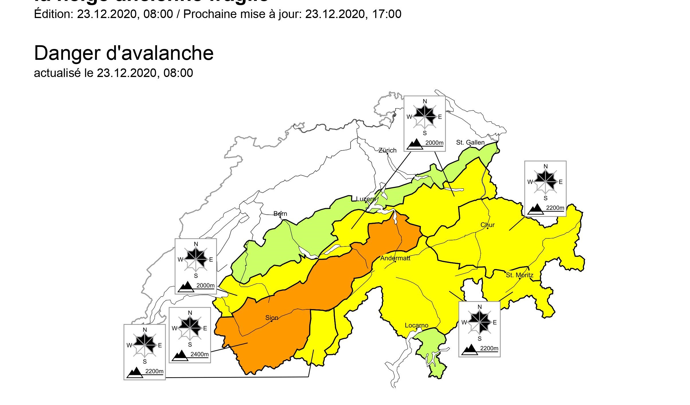 cours avalanche - lire et interpréter le bulletin d'avalanche